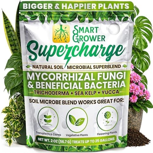 Mycorrhizal Fungi with Beneficial Bacteria, Trichoderma, Sea Kelp, Molasses, …