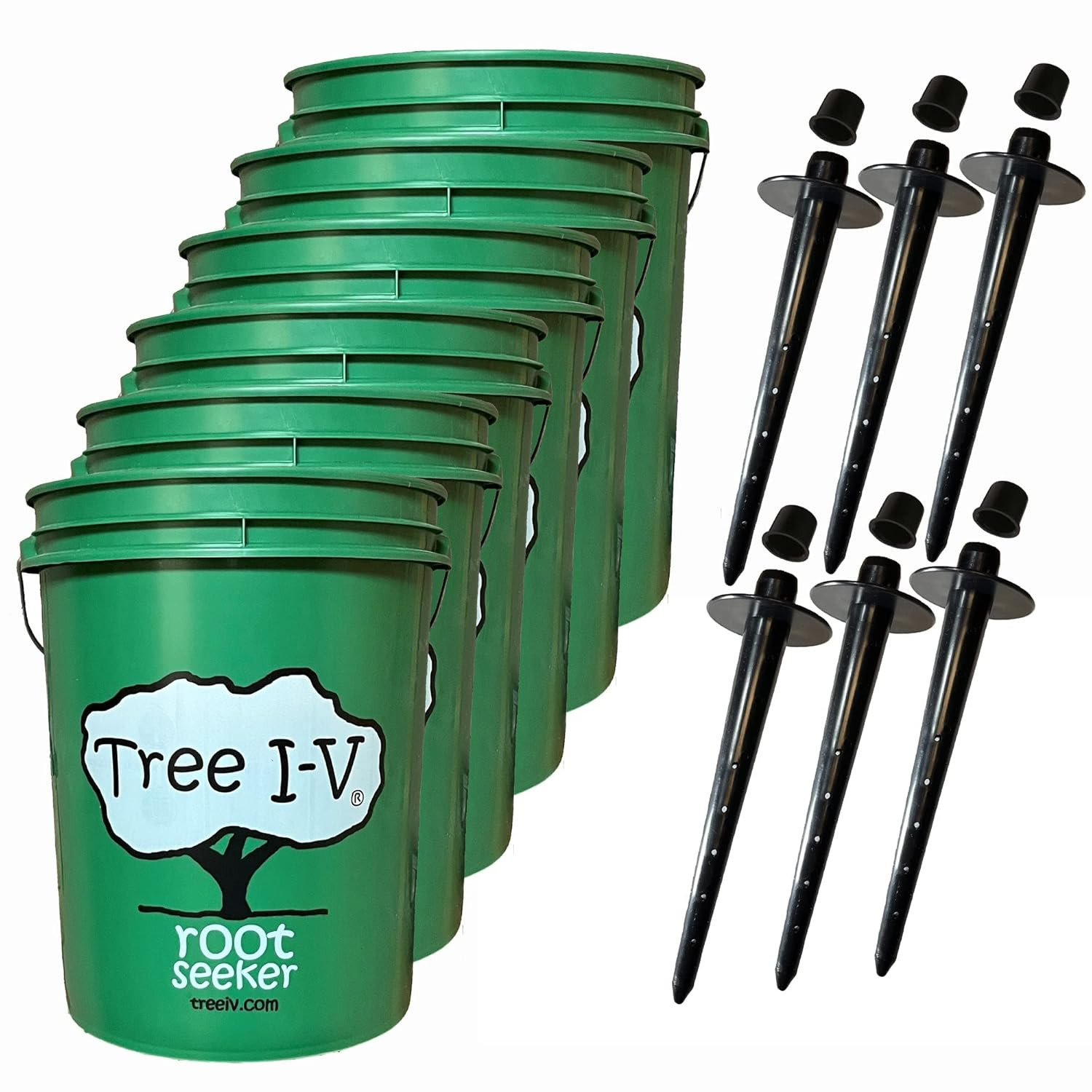 6-Pk Original Base Root Feeder Watering System | 5-Gal Reservoir, No-Hands Filli
