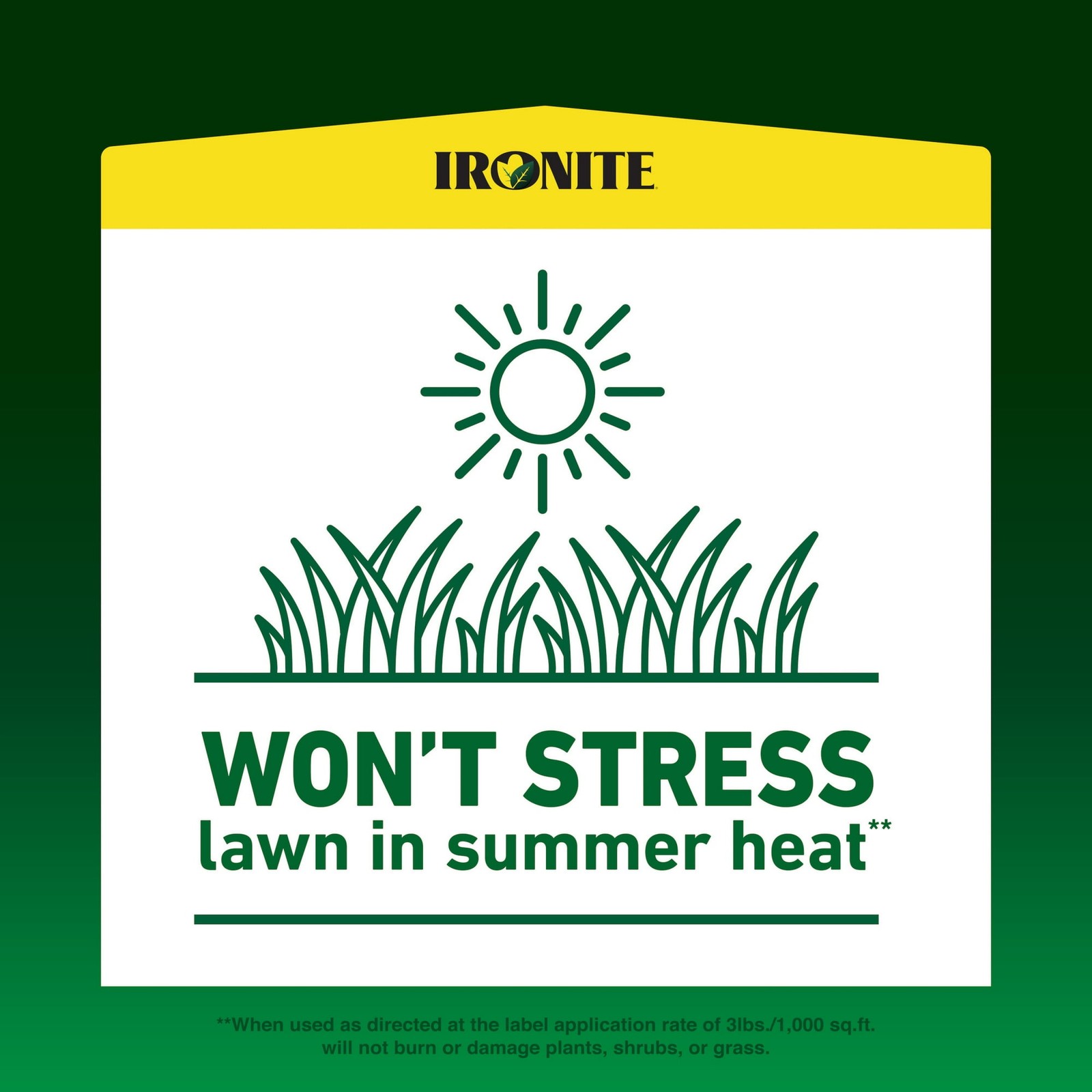 Ironite Mineral Supplement by Pennington, 1-0-0 Fertilizer, 30 lbs 10,000 sq. ft