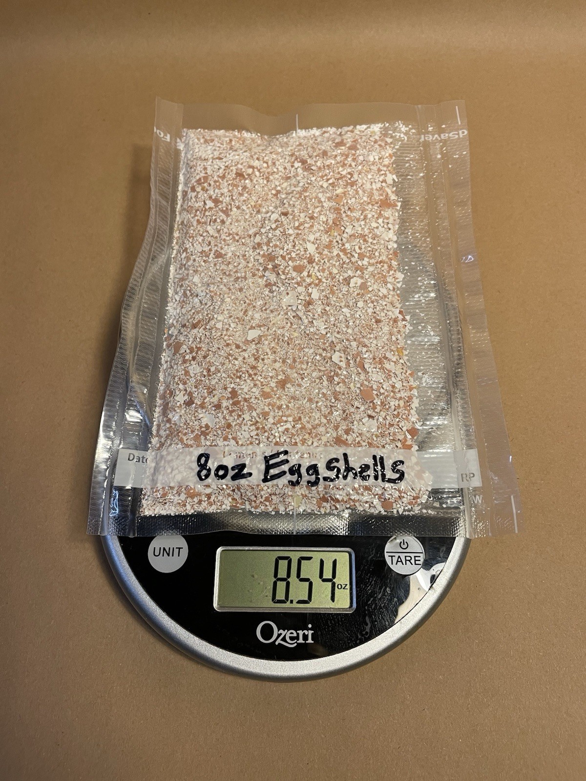 Egg Shells (8oz Vacuum Sealed Bag) Organic Plant Garden Calcium Fertilizer