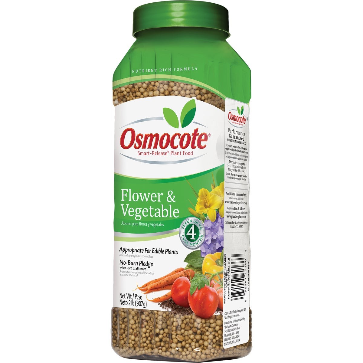 Osmocote Smart-Release 2 Lb. Flower & Vegetable Plant Food 277260 Osmocote