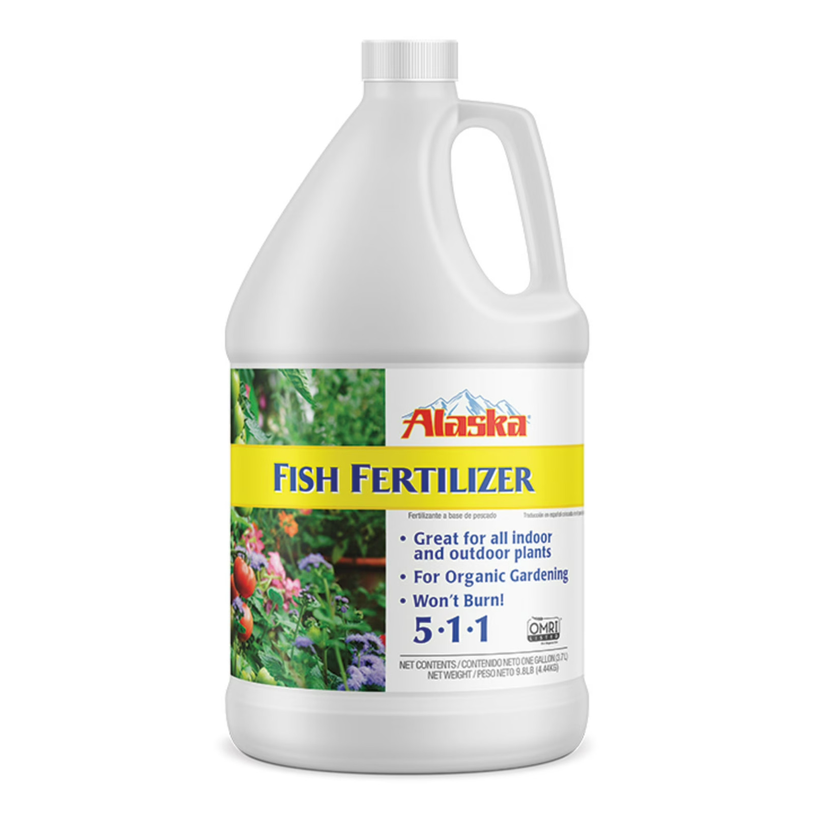 (2 pack) Alaska Fish Fertilizer 5-1-1 Plant Food, 1 gal