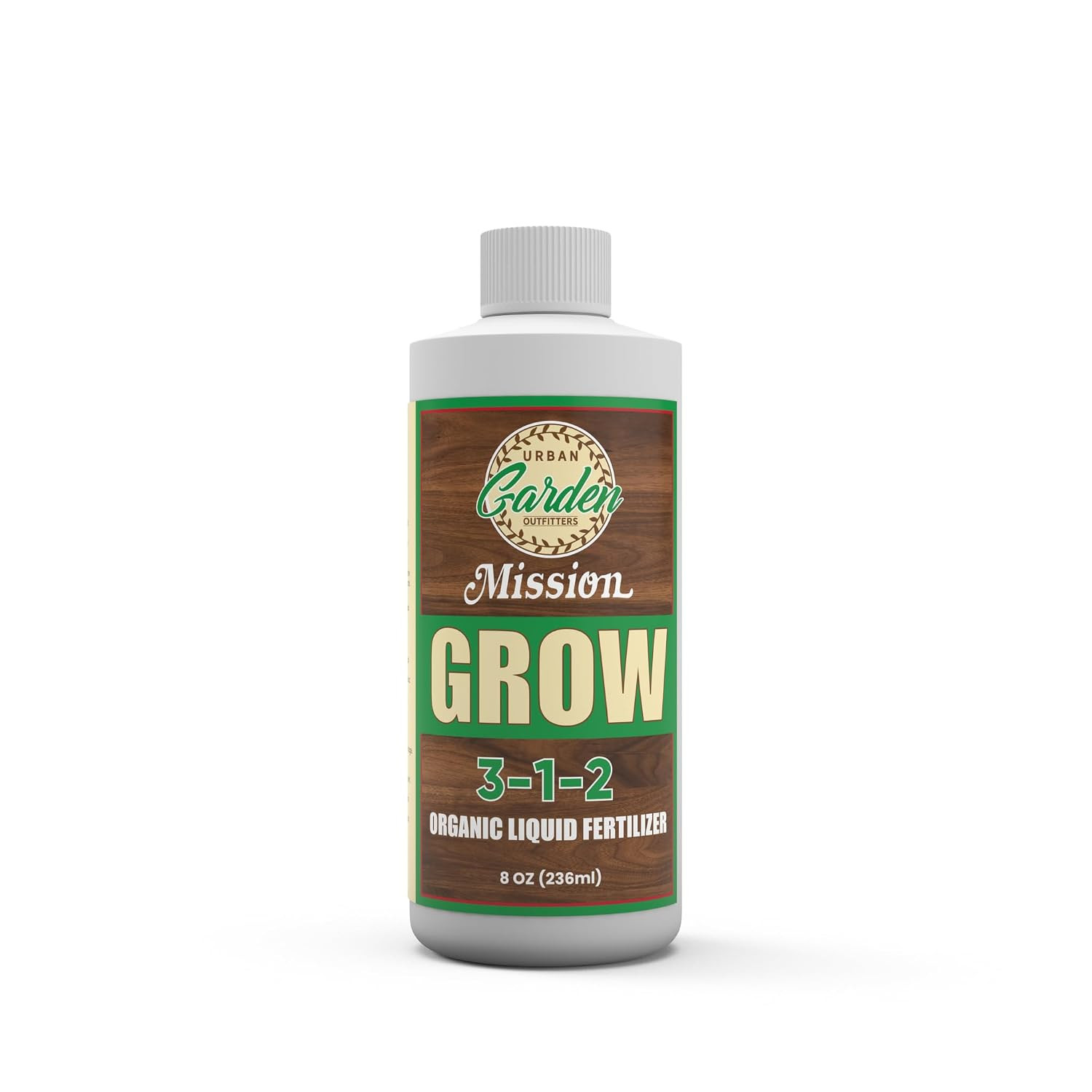 Urban Garden Outfitters Grow 3-1-2 Organic Liquid Plant Fertilizer-All-Purpose,