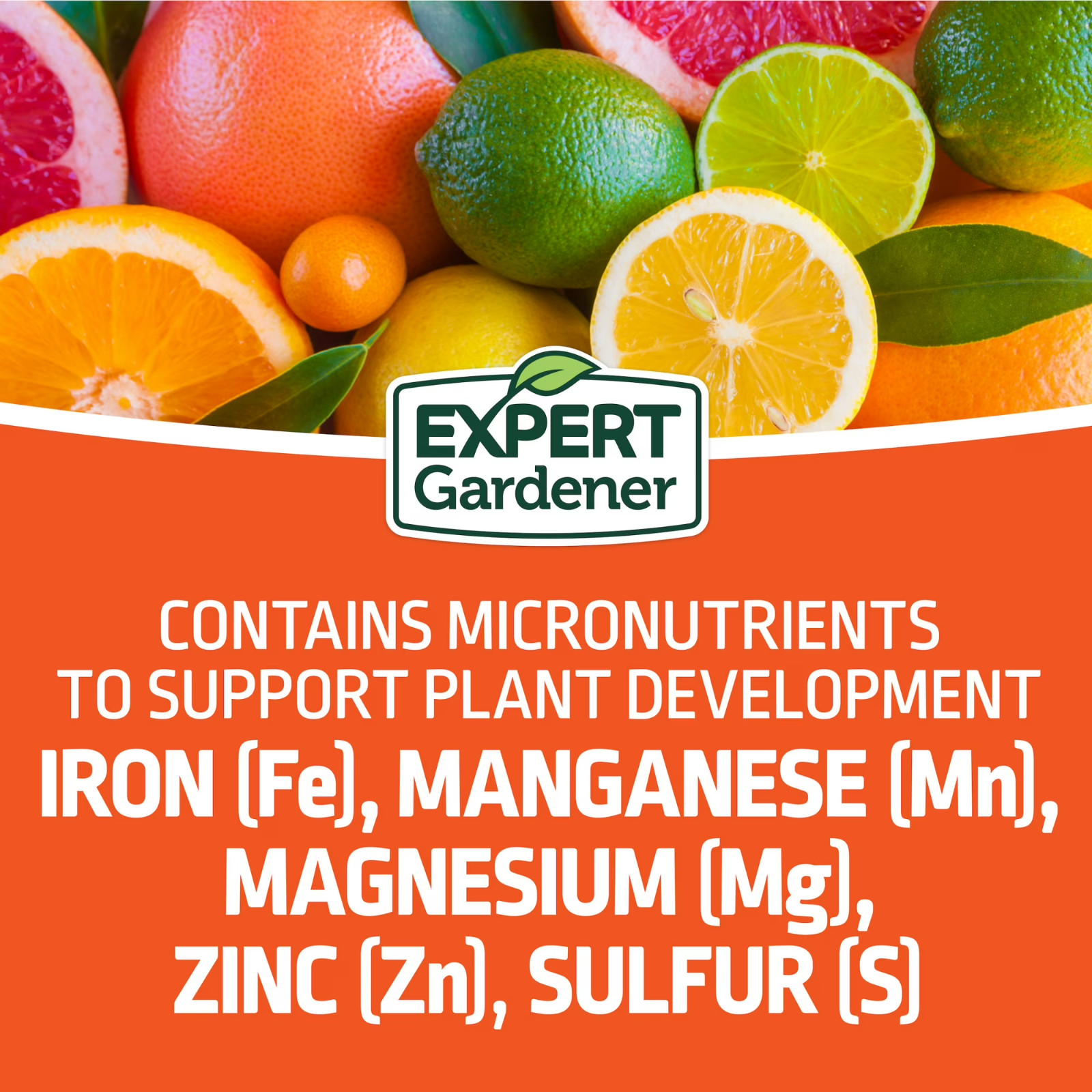 Citrus Fertilizer 6-4-6 Lemon Lime Orange Tree Plant Food 4/8Lb Expert Gardener