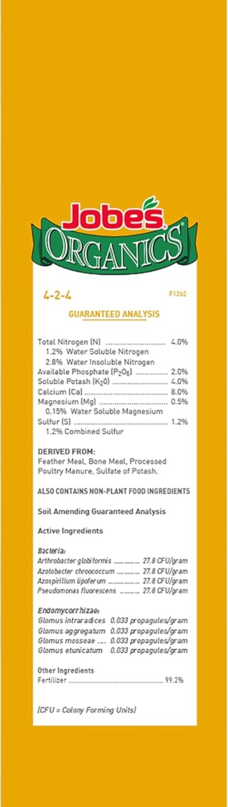 4 lbs Jobe’s Organic Palm Fertilizer – Easy Application, Lush Growth Solution