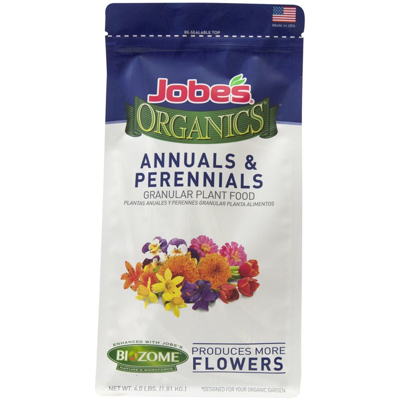 Jobe’s Organics Organic Granules Annual/Perennials Plant Food 4 lb