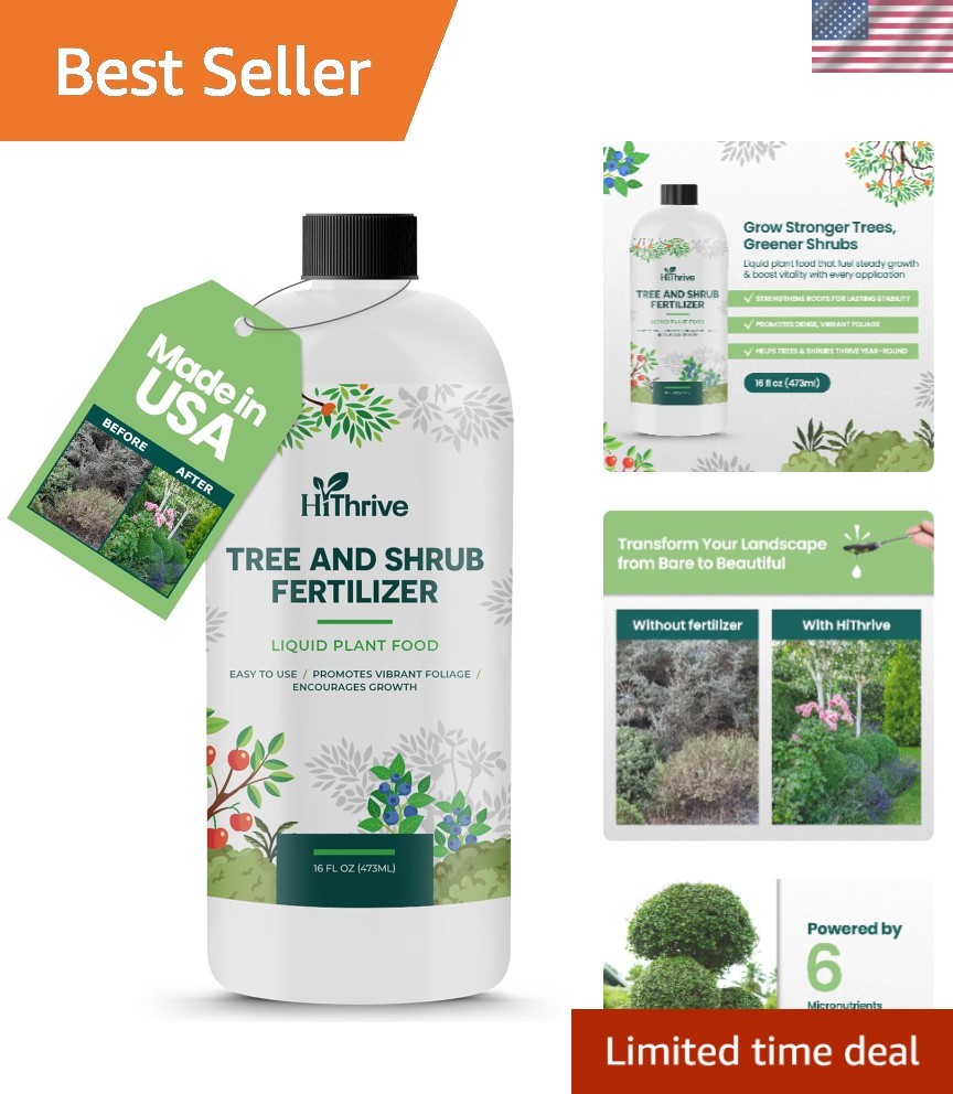 Nutrient-Rich 16oz Liquid Fertilizer for All Trees & Shrubs – 16 Gallon Yield