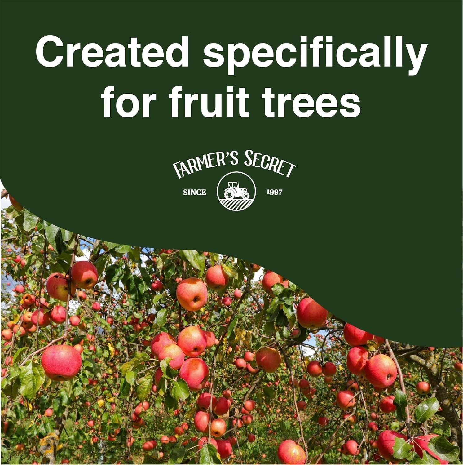 Farmers Secret Fruit Tree Fertilizer Booster 8oz Concentrated Peach Apple Banana