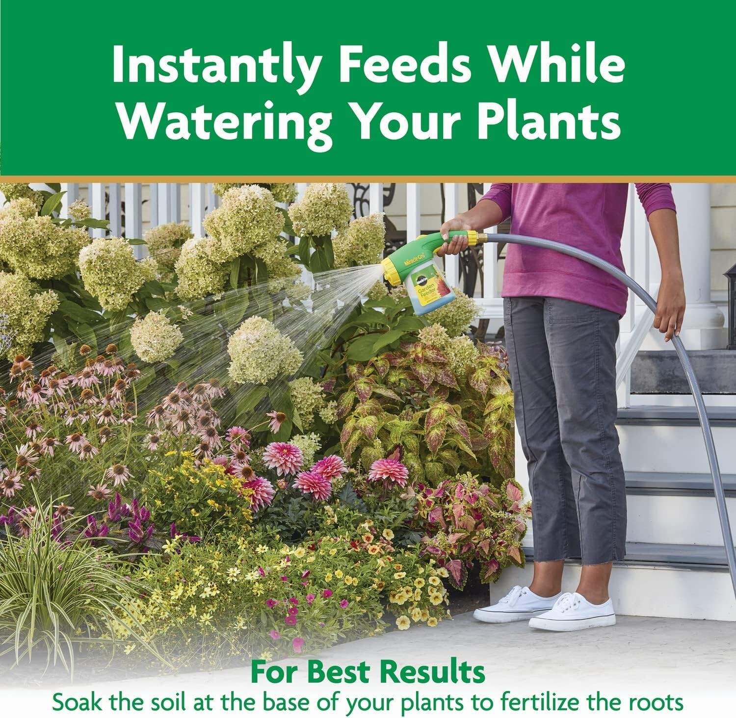 Instant-Feed Plant Food for Indoor & Outdoor Plants – 3 lbs. Non-Burning Formula