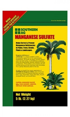 Manganese Sulfate – Contains manganese as metallic 27%- 5 Lbs.