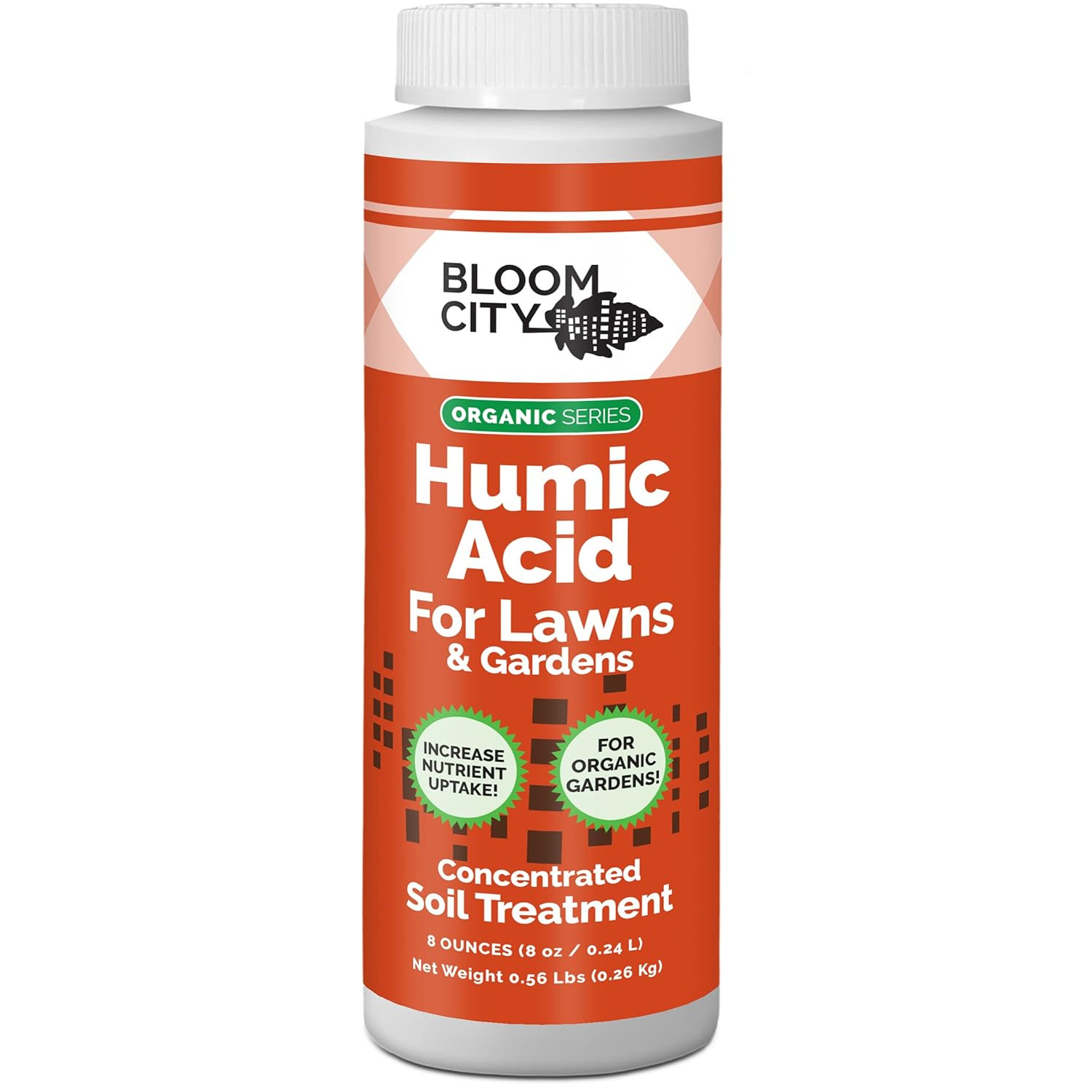 Organic Liquid Humic Acid Soil Health Formula, Concentrated, by Bloom City