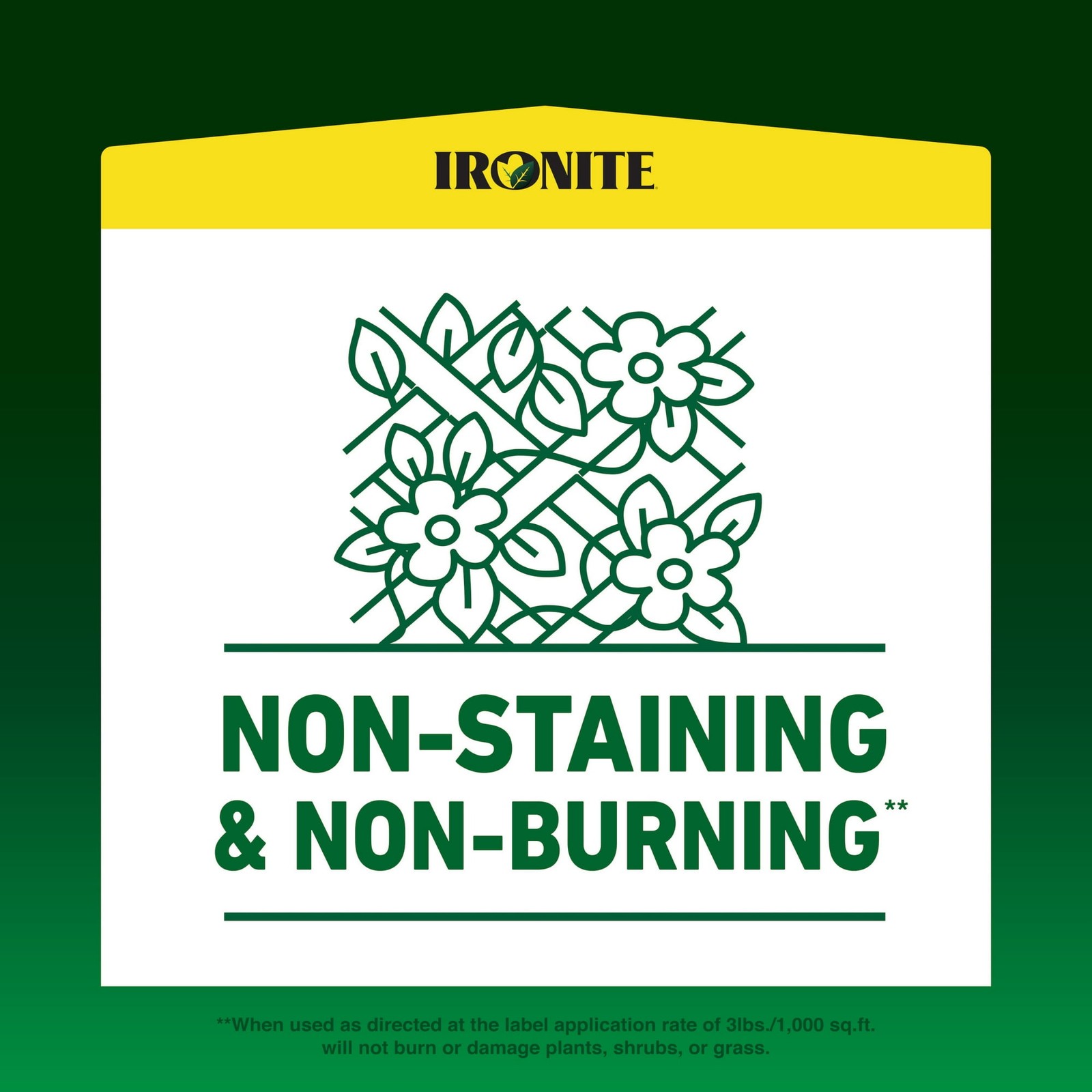 Ironite Mineral Supplement by Pennington, 1-0-0 Fertilizer, 30 lbs 10,000 sq. ft