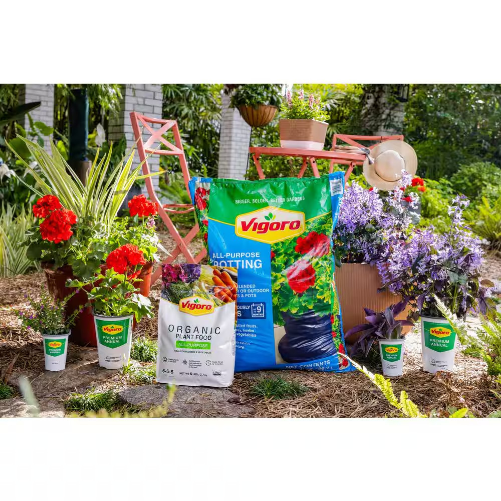 6 Lb. Organic All Purpose Plant Food 5-5-5