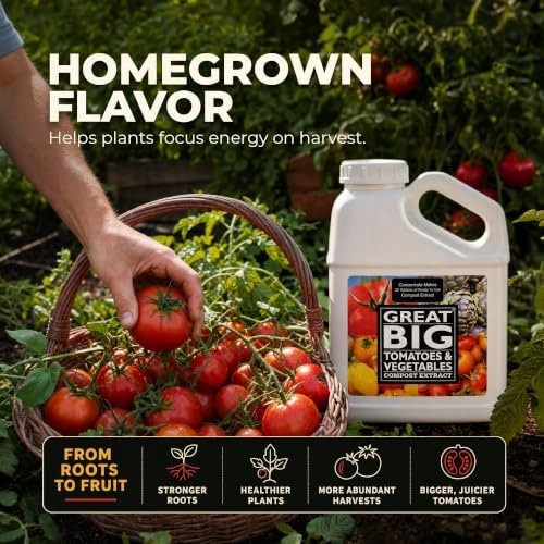 Great Big Tomatoes and Vegetables Liquid Fertilizer Booster – Organic Soil Co…