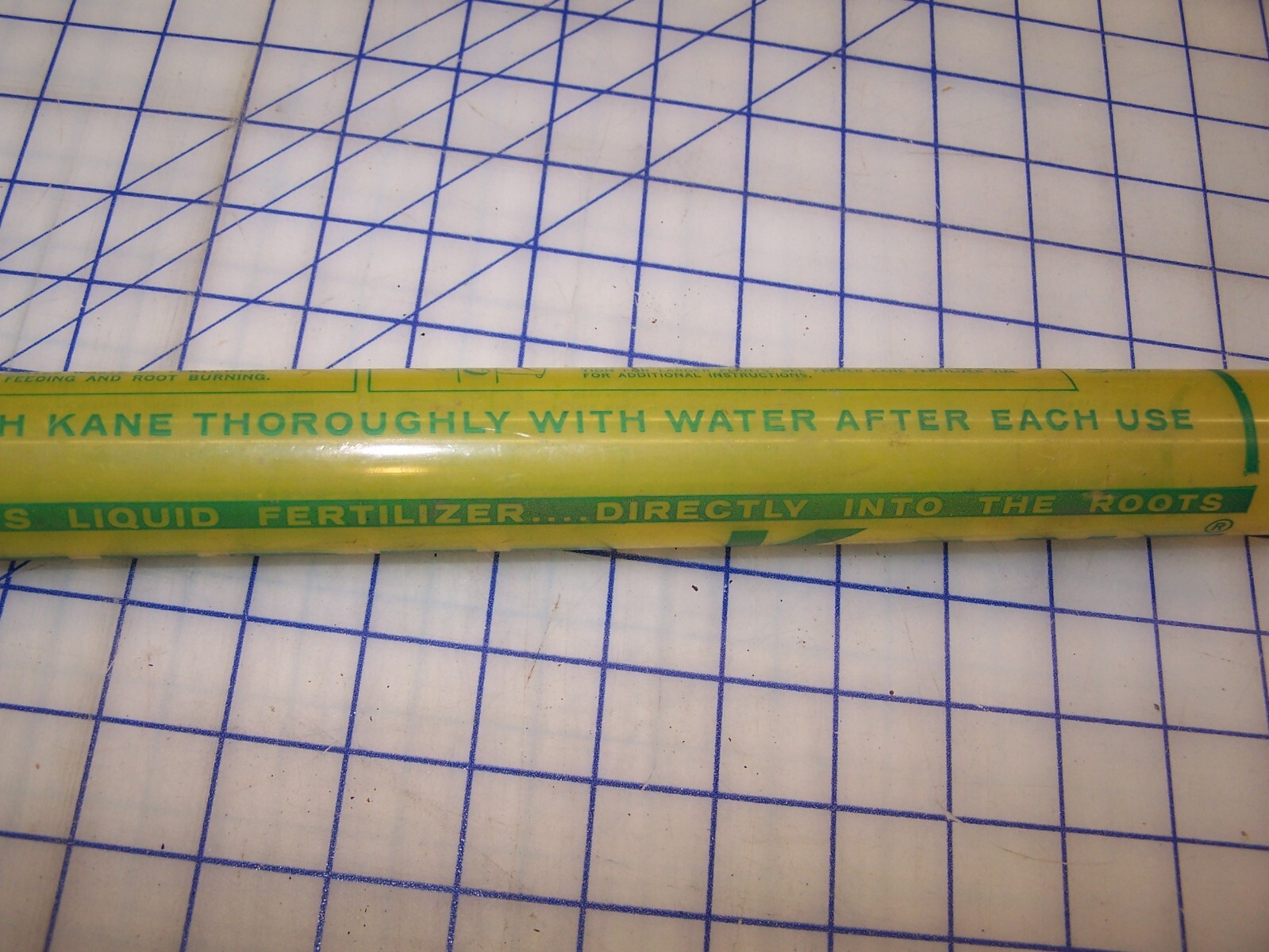 Vintage Feeder Kane Root Feeder Fertilizer Tube Tool 38″ Long 5″ Spike