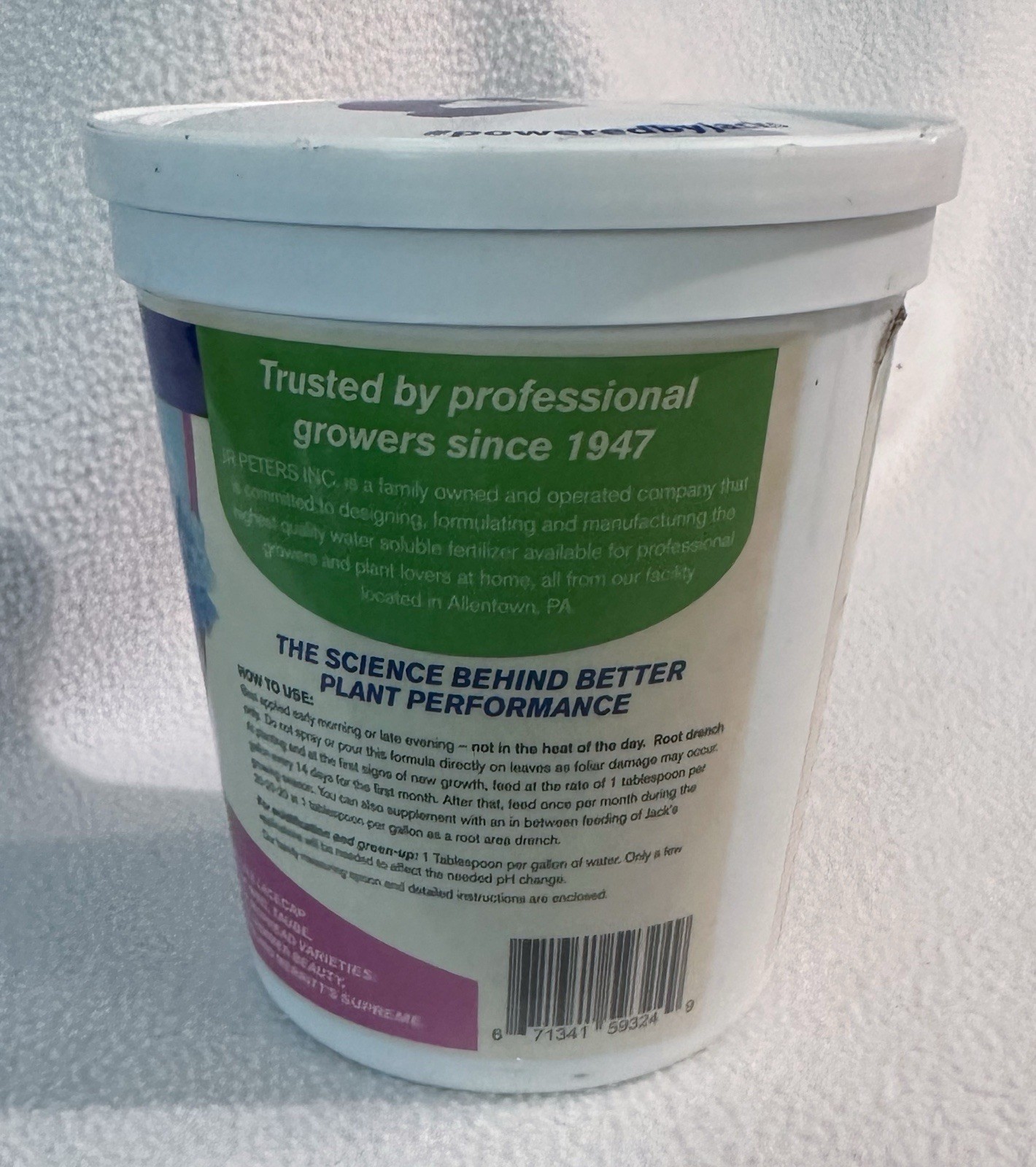 Jack’s Classic 7-3-3 Hydrangea Blue Water-Soluble Fertilizer 1.5 Lbs Plant Food