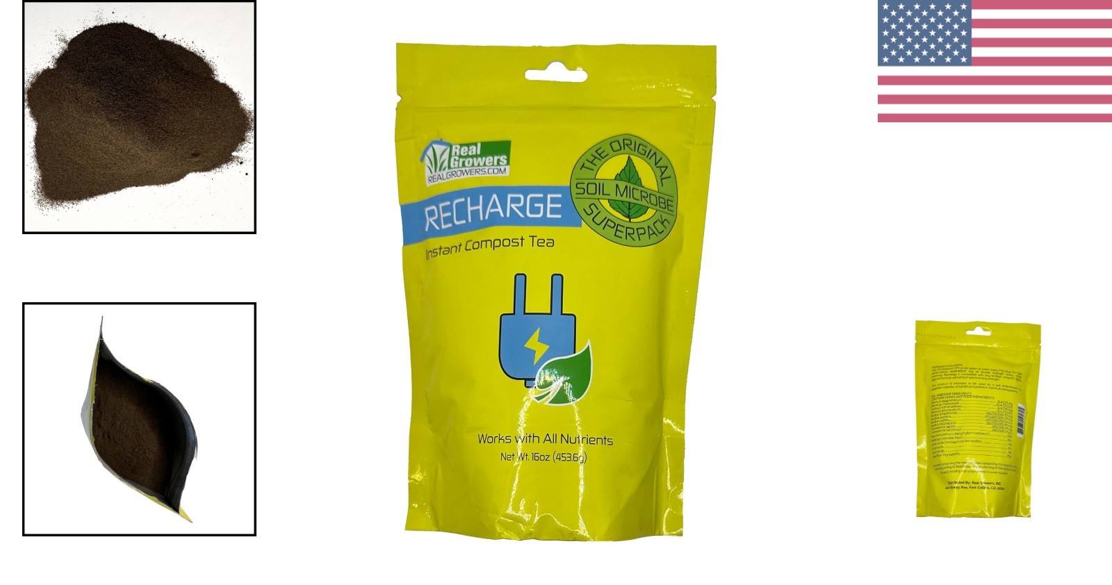 16oz All-Natural Mycorrhizae for Plant Growth – Safe, Effective Soil Microbes