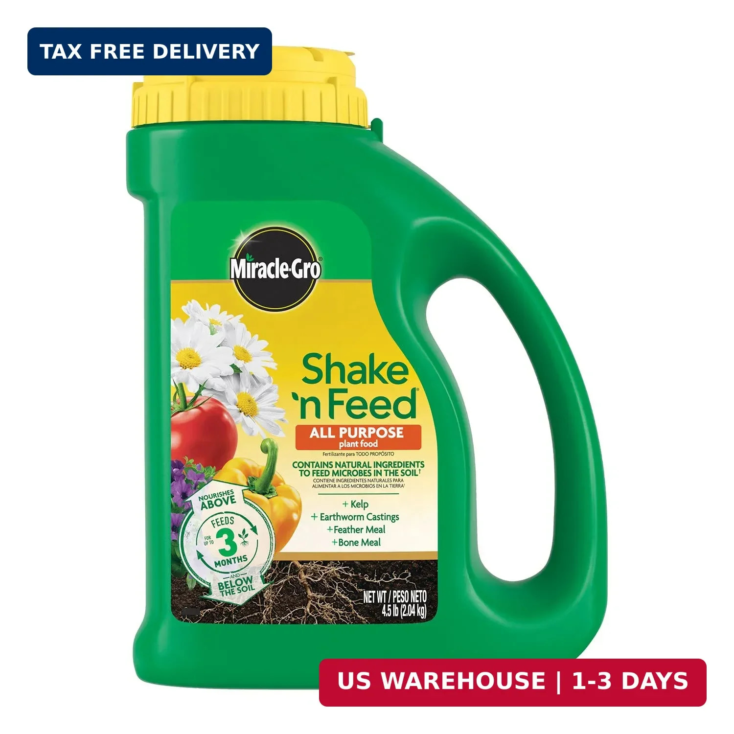 Shake ‘N Feed All Purpose Plant Food – Outdoor and Indoor Plant Food