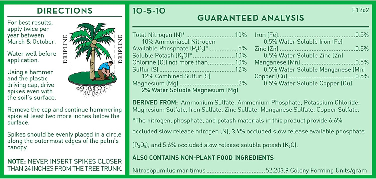 Jobe’S Palm Fertilizer Spikes, Easy Plant Care Fertilizer for Palm Trees and Pla