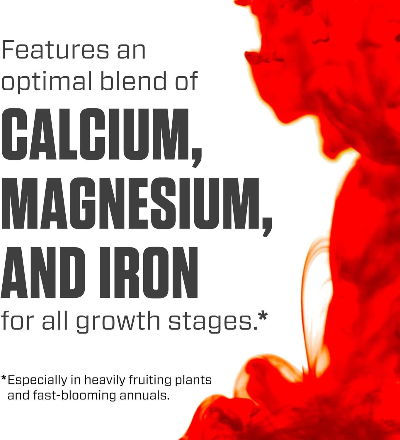 Versatile Cal-Mag Plus Supplement – Liquid Plant Food, 2-0-0 NPK, 1 Gallon