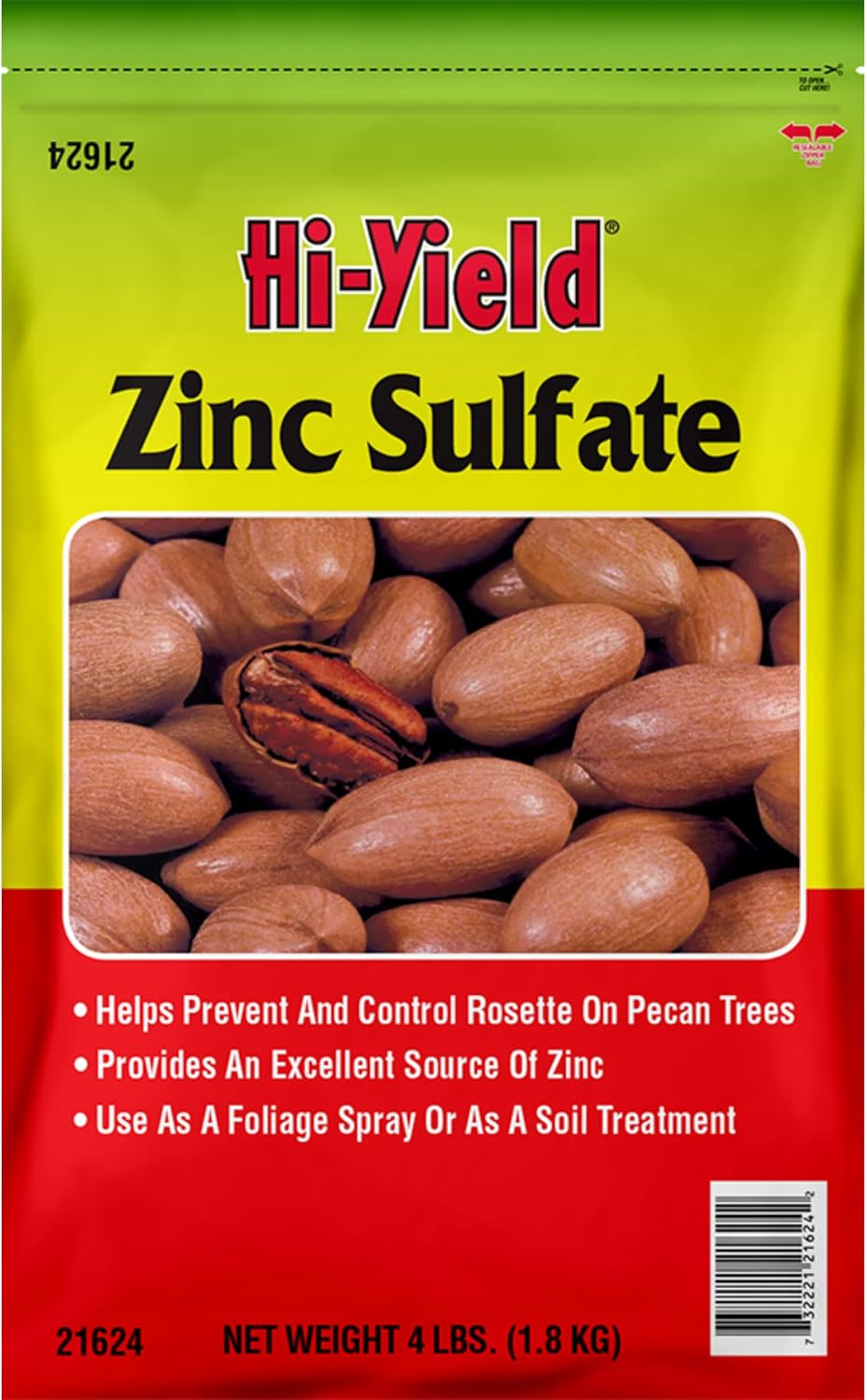 Hi-Yield (21624) Zinc Sulfate (4 Lbs.)