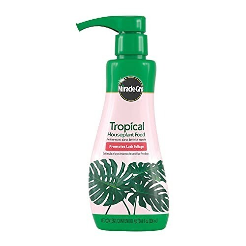 Miracle Gro Tropical Houseplant Fertilizer 8 Oz Pump
