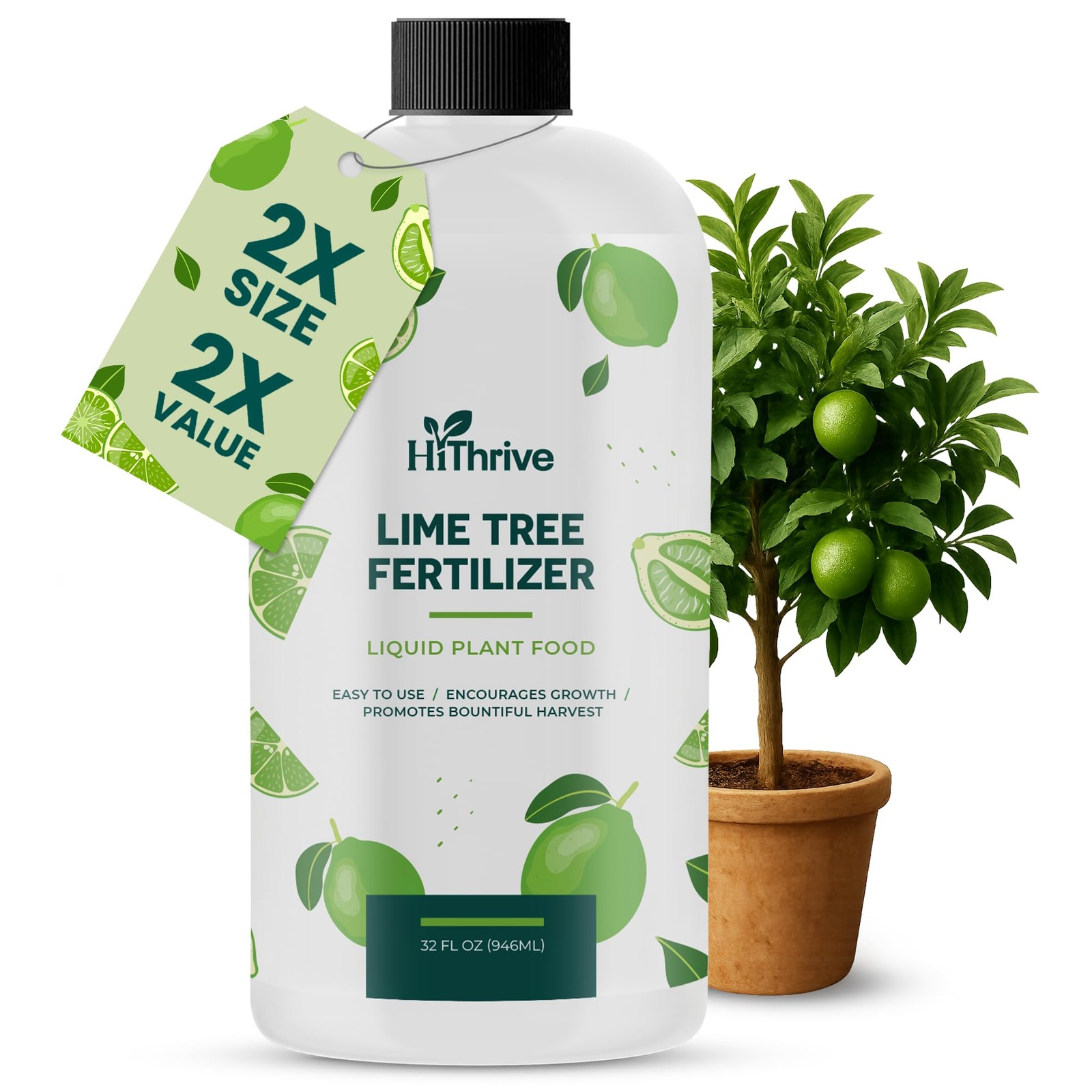 Lime Tree Fertilizer 32oz – Citrus for Trees 32 oz (1 Quart)