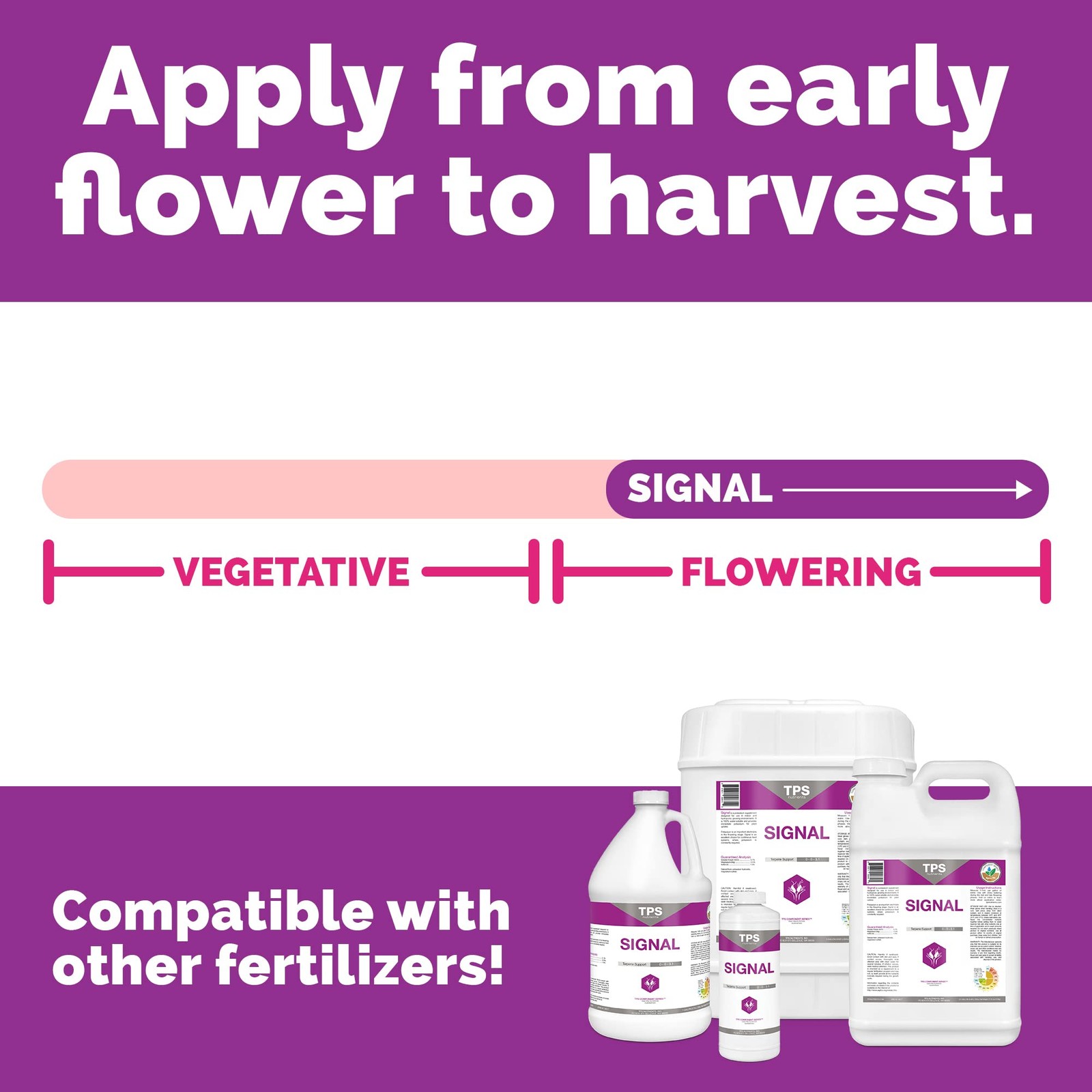 Terpene Enhancer Plant Nutrient, Flower Hardener & Flavor Booster, 1 Quart