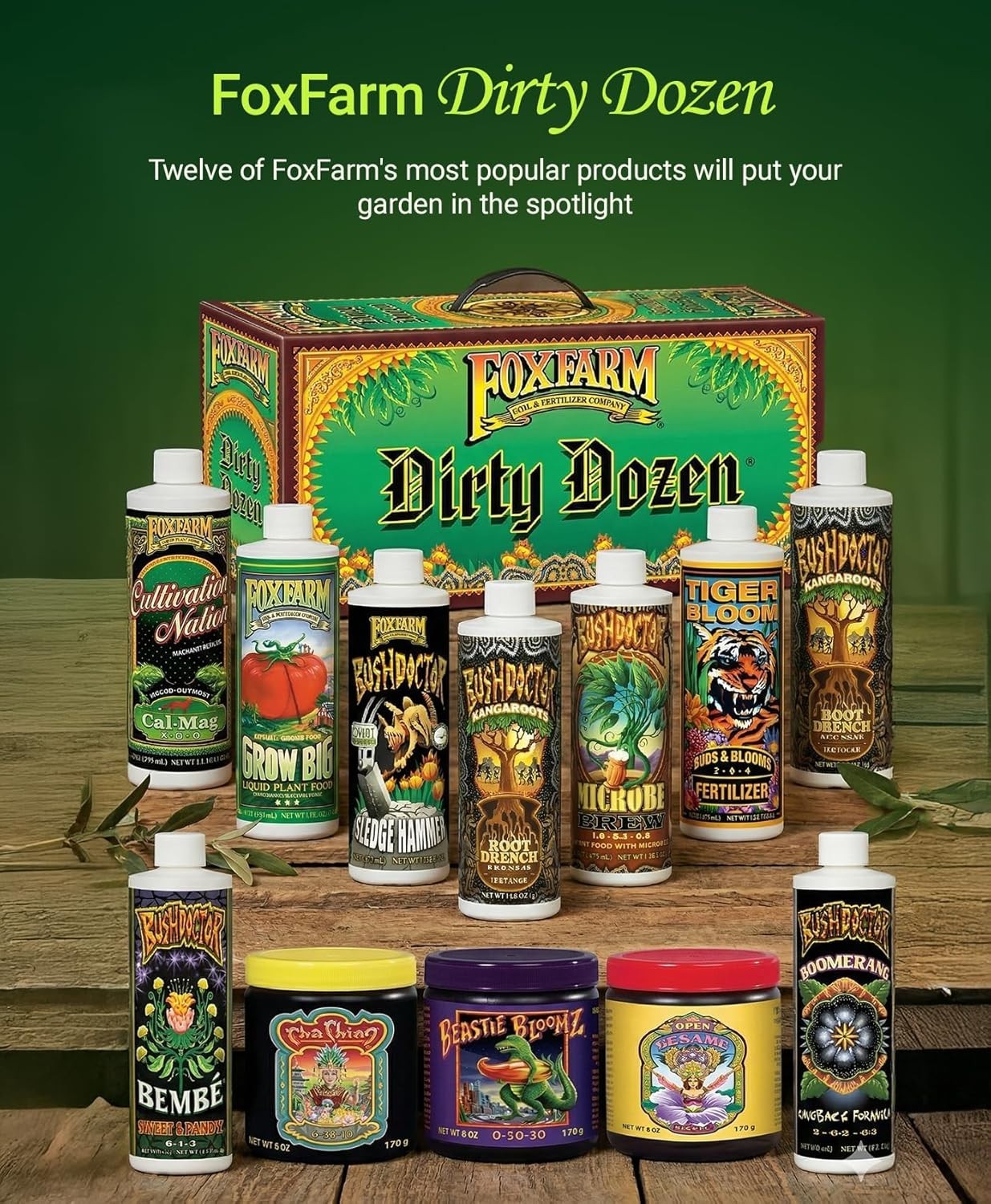 Fox Farm Liquid Nutrients Kit – Boosts Plant Growth & Blooms-~