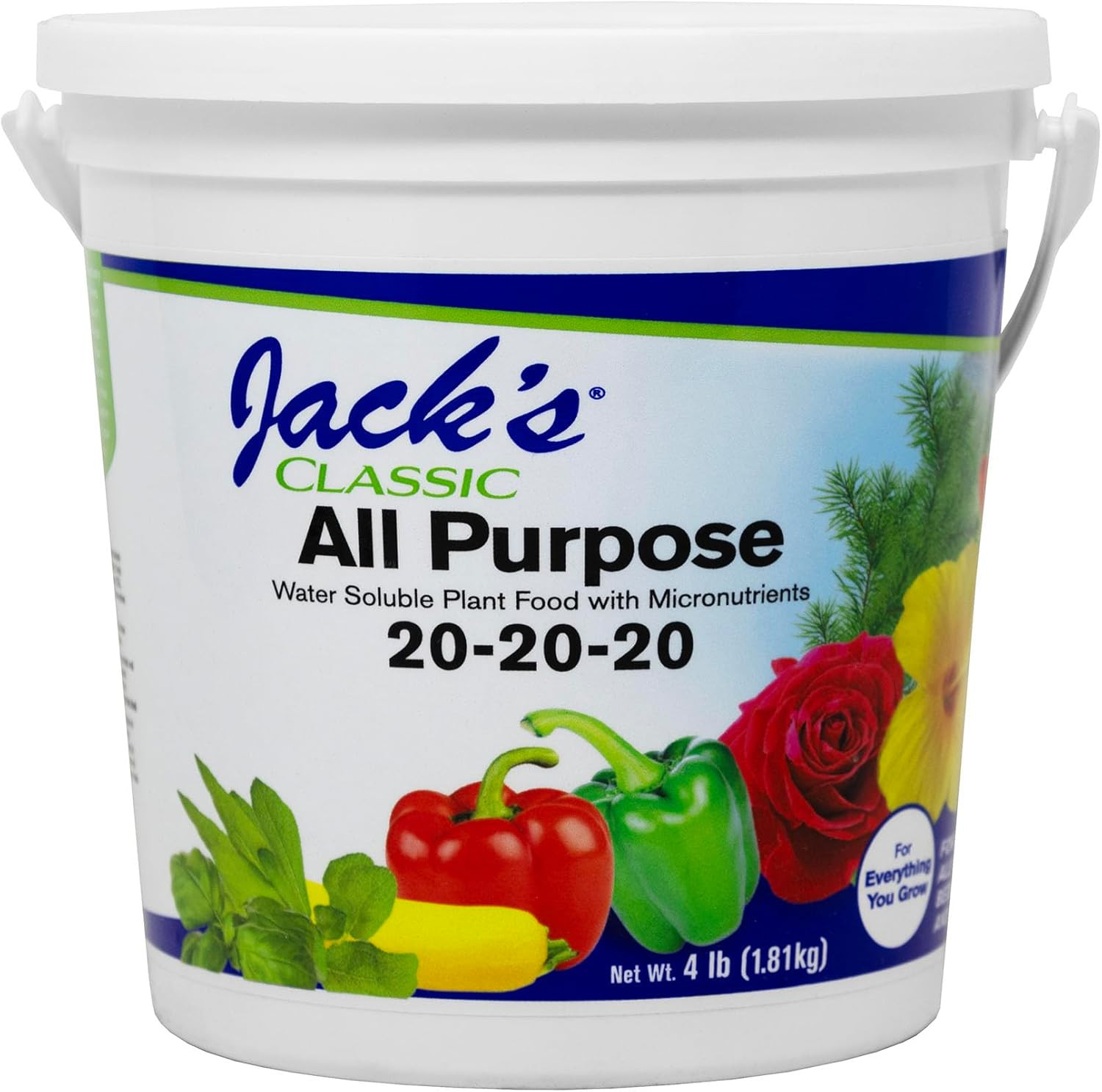 20-20-20 All Purpose Water-Soluble Fertilizer with Micronutrients to Provide Gen