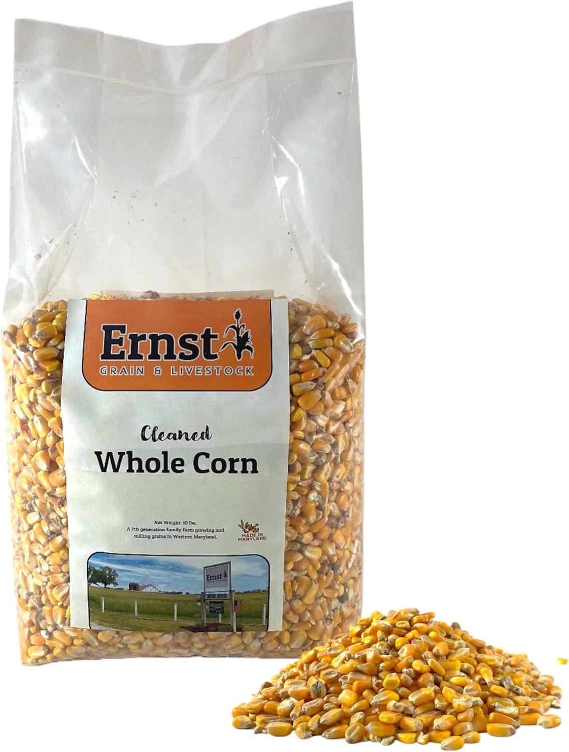Whole Corn – Perfect Feed for Deer, Squirrels, Chickens, Ducks, Rabbits, Geese,