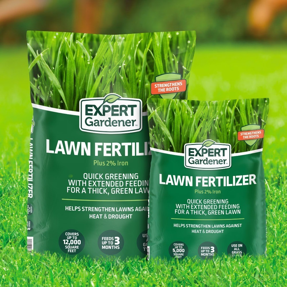 Lawn Food Fertilizer 30-0-4, Plus 2% Iron, 33.6 lb., Covers 12,000 Sq. ft.