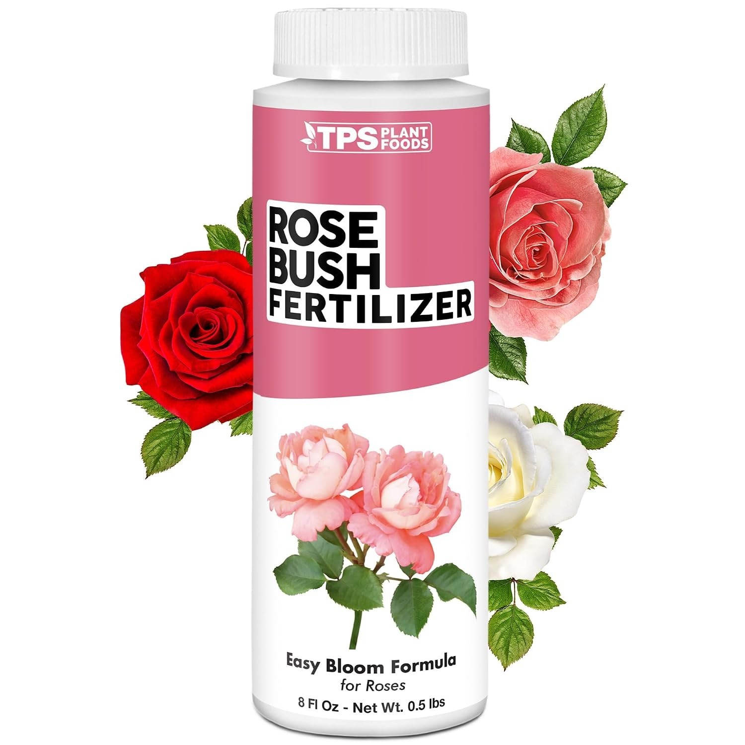 Rose Bush Fertilizer – Liquid Plant Food for More Blooms, Bigger Flowers & St…