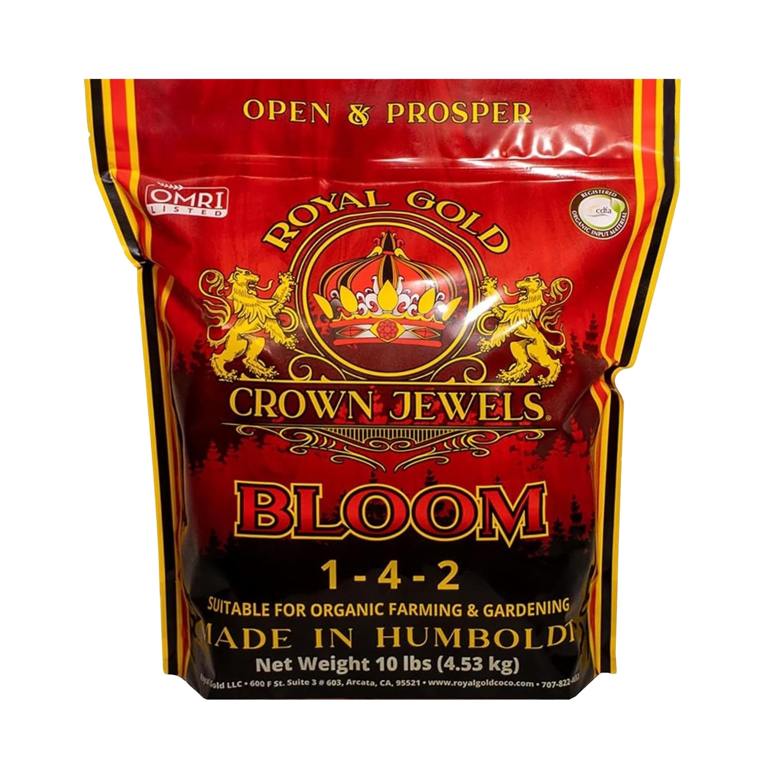 Royal Gold Crown Jewels Bloom 1-4-2 Dry Fertilizer, 10 lbs