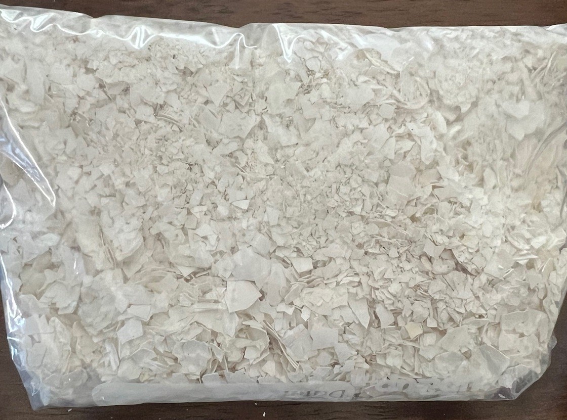 2 lbs Crushed Clean Egg Shells Free Range Garden Fertilizer Plant Food