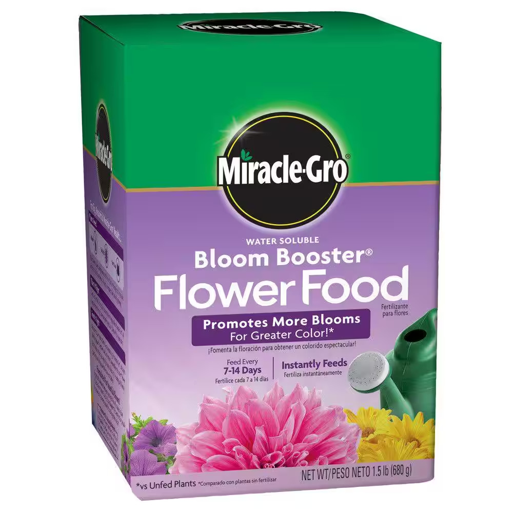 Water Soluble Bloom Booster Flower Food 1.5 Lbs. for Annual, Perennial, Containe