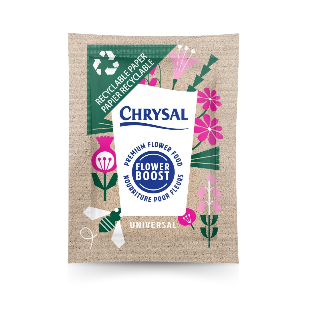 Recyclable Paper Flower Food Boost Vase Life for Fresh Flower Arrangements