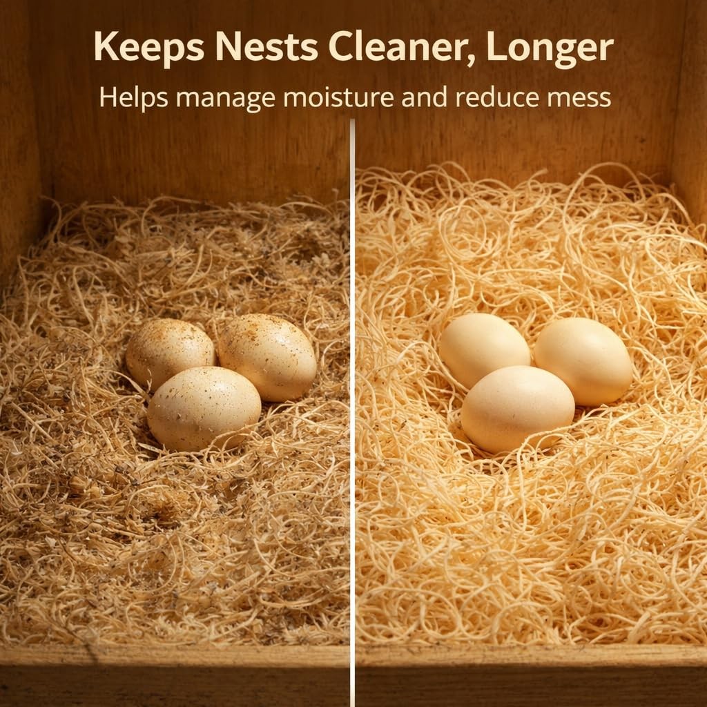 Hen Comfort Nest Pads For Chicken – 13 X 13 Pads Made In Usa From