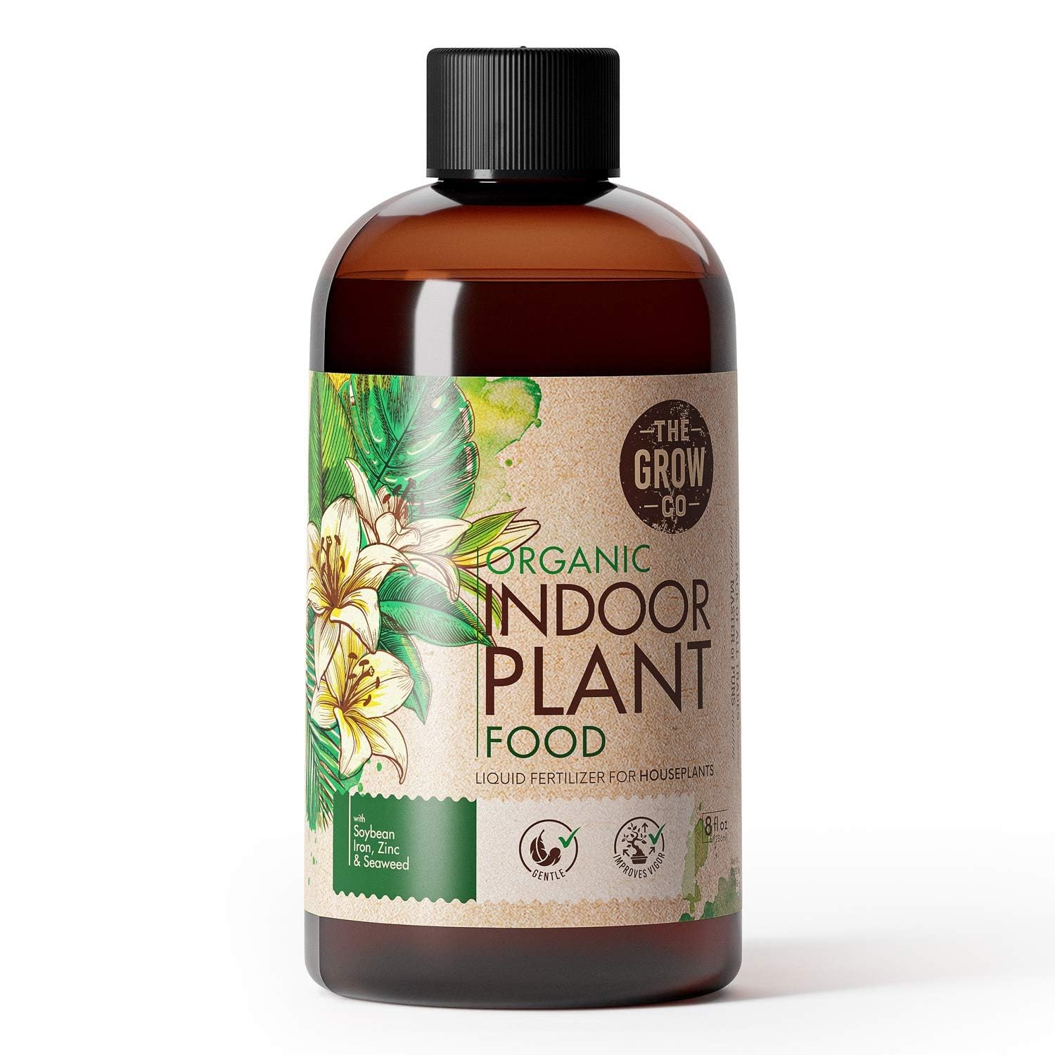 Organic Indoor Plant Food – All-Purpose Liquid Fertilizer – Best for Live Hou…
