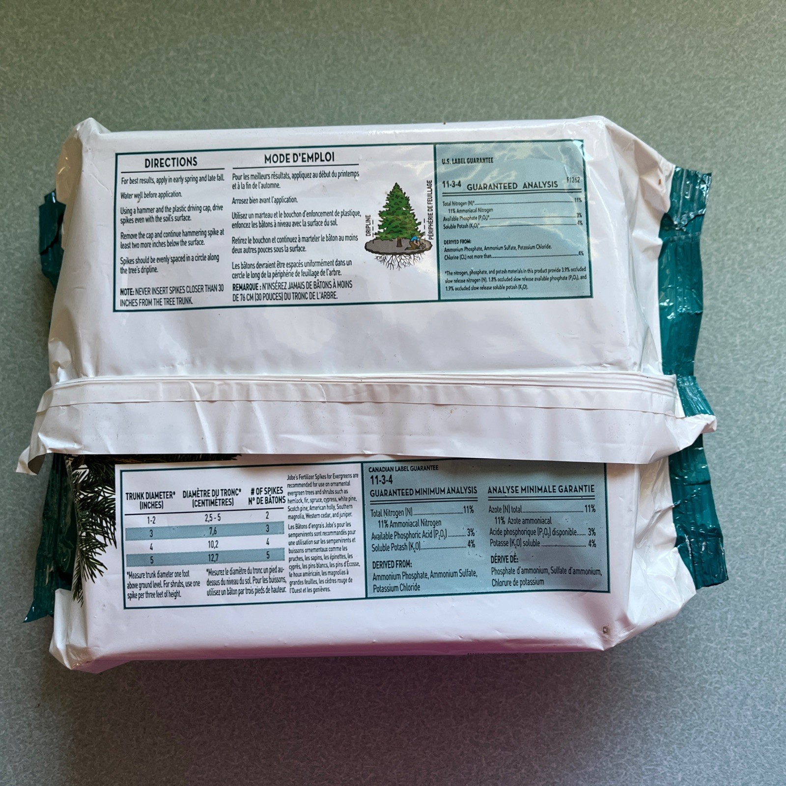 Jobe’s Evergreen Tree Fertilizer Spikes, 9-Pk