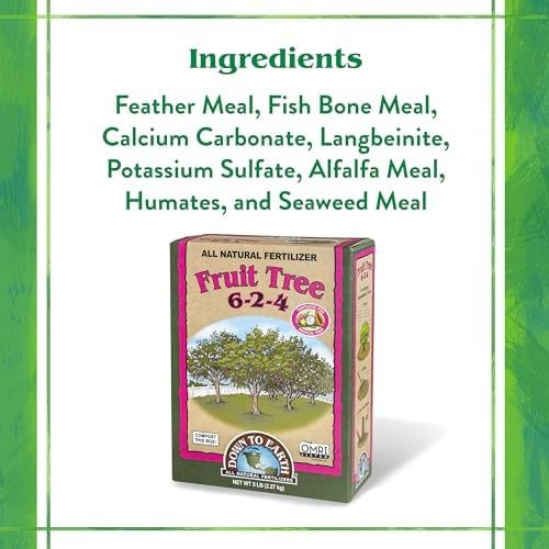 Down To Earth All Natural Fertilizers Organic Fruit Tree – Plant Food for App…