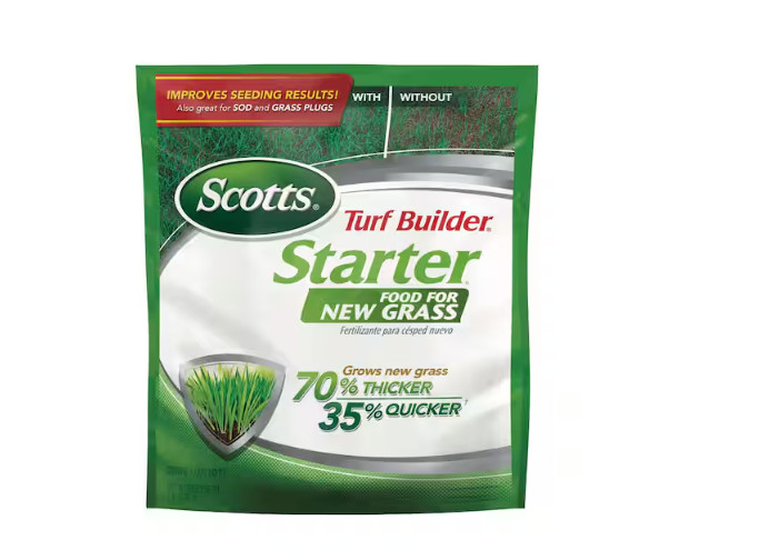 Turf Builder 3 lbs. 1,000 sq. ft. Starter Fertilizer for New Grass, Use