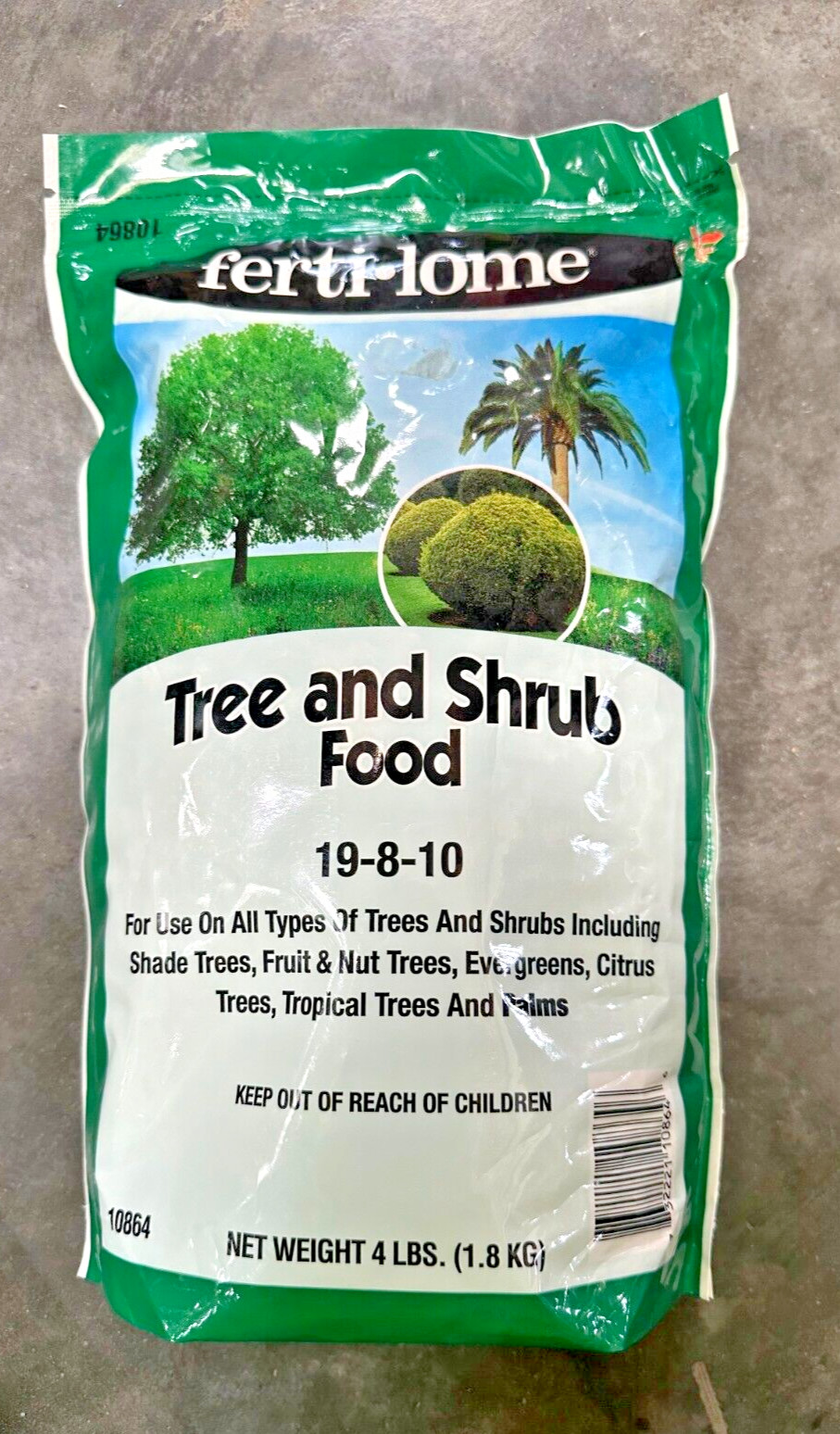 Tree and Shrub Food 19-8-10 NEW 4lbs