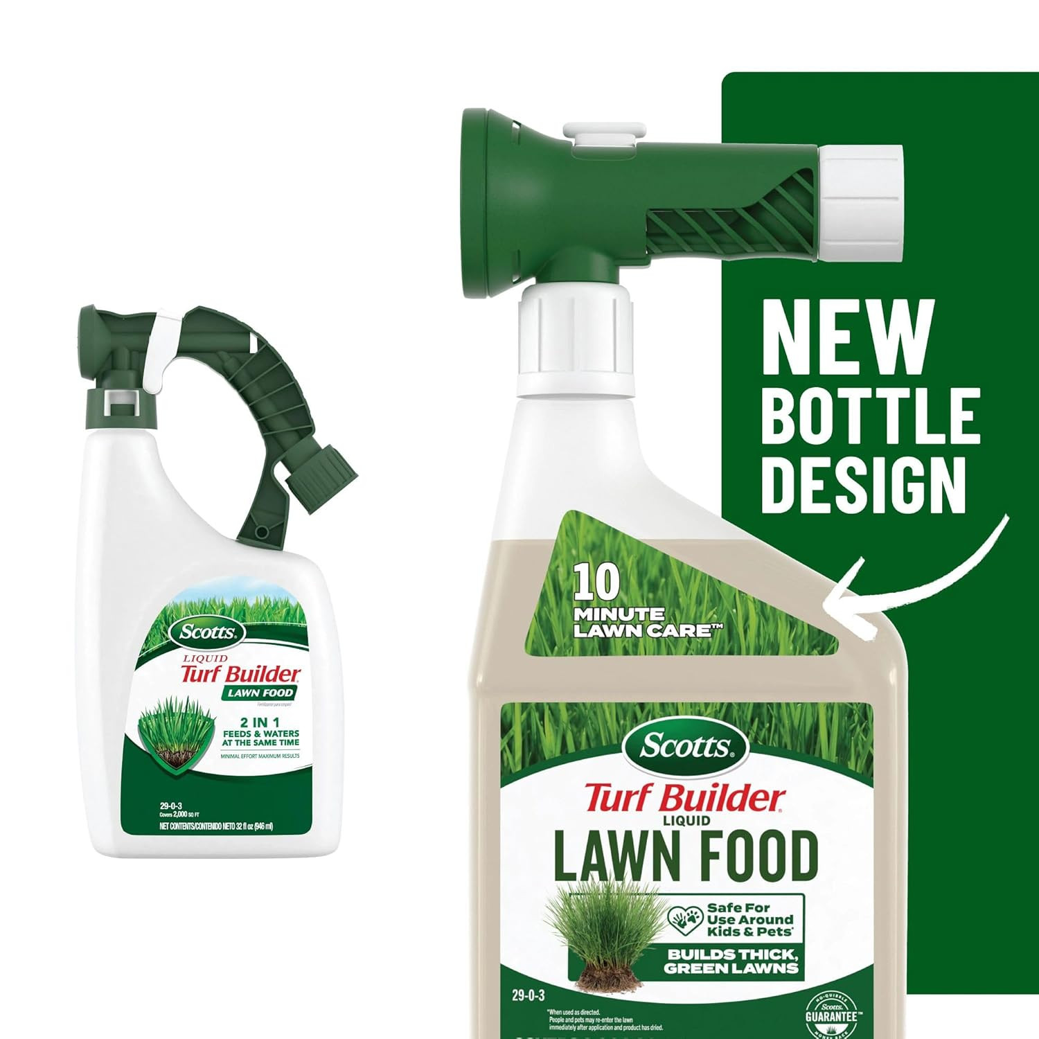 Scotts Turf Builder Liquid Lawn Food – Lawn Fertilizer for Any Grass Type, Grass