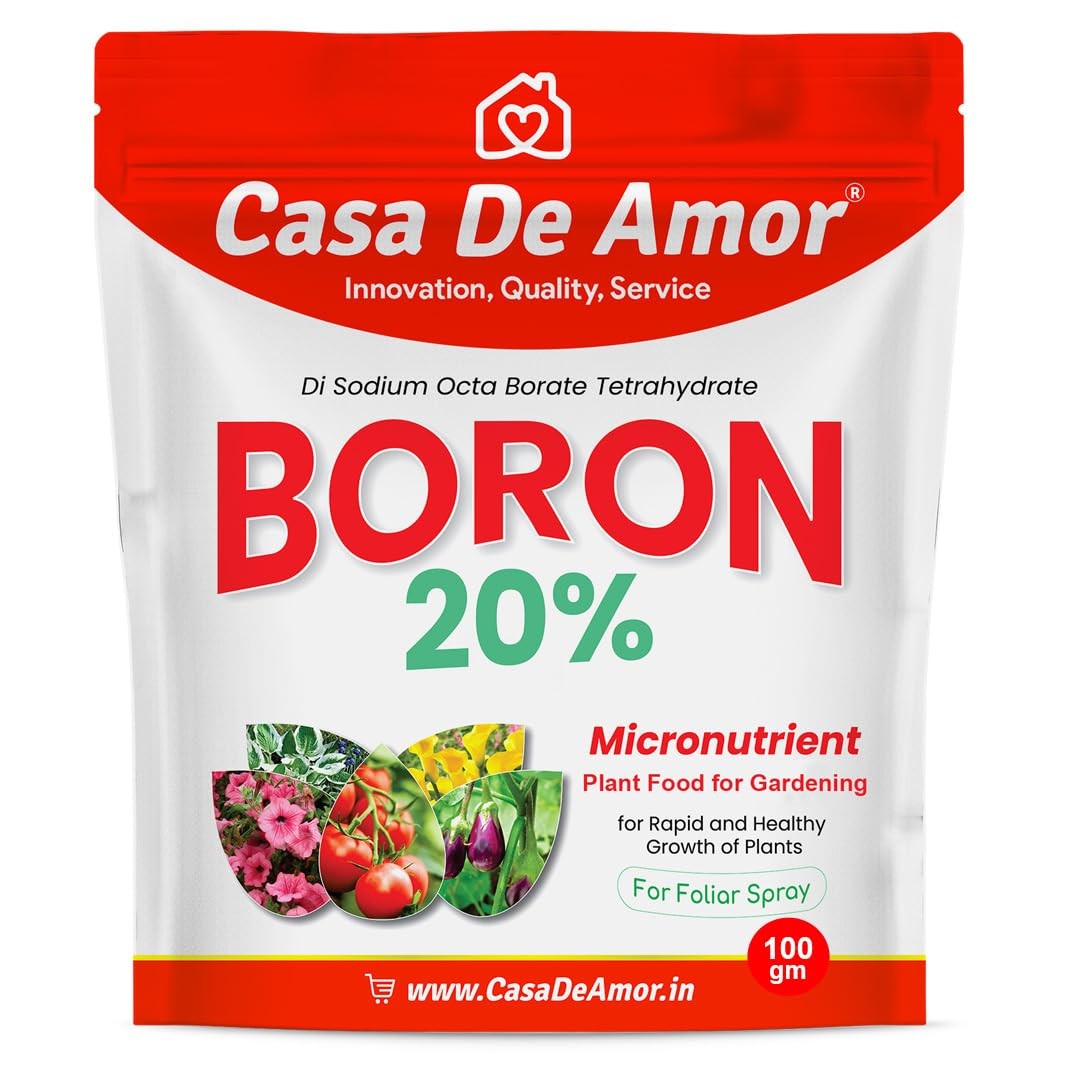 Casa De Amor Boron 20% 100g | Micronutrient for Healthy Vegetable Plants