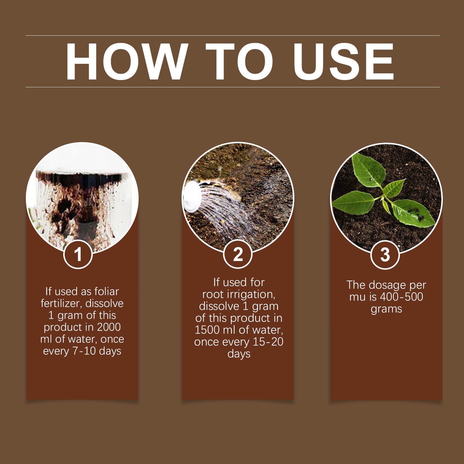 120g Soil Activator – Soil Conditioner, Plant & Flower Fertilizer USA
