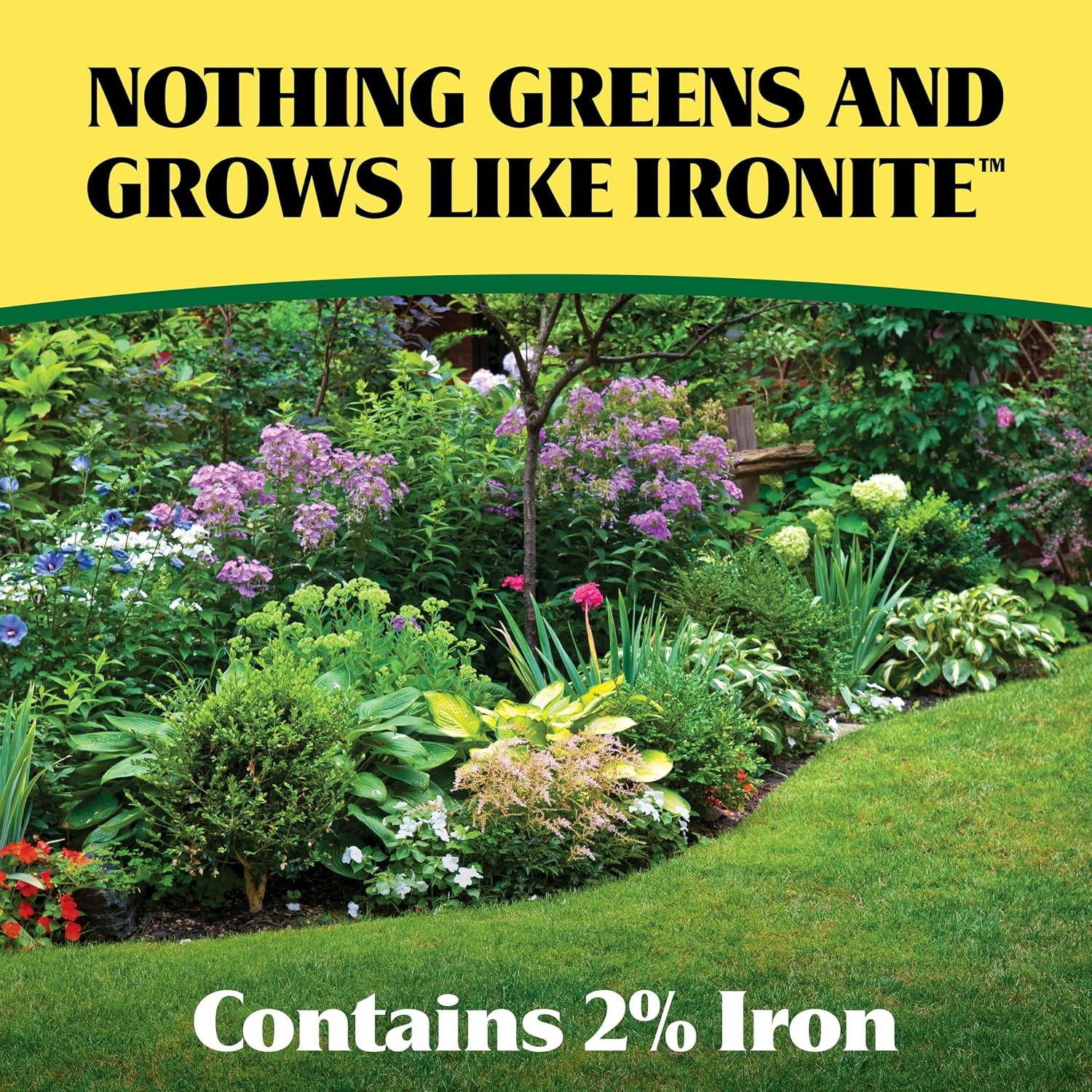 Shrubs Trees Plant Food Granular Fertilizer 12-10-10 3lb Ironite Plus Garden