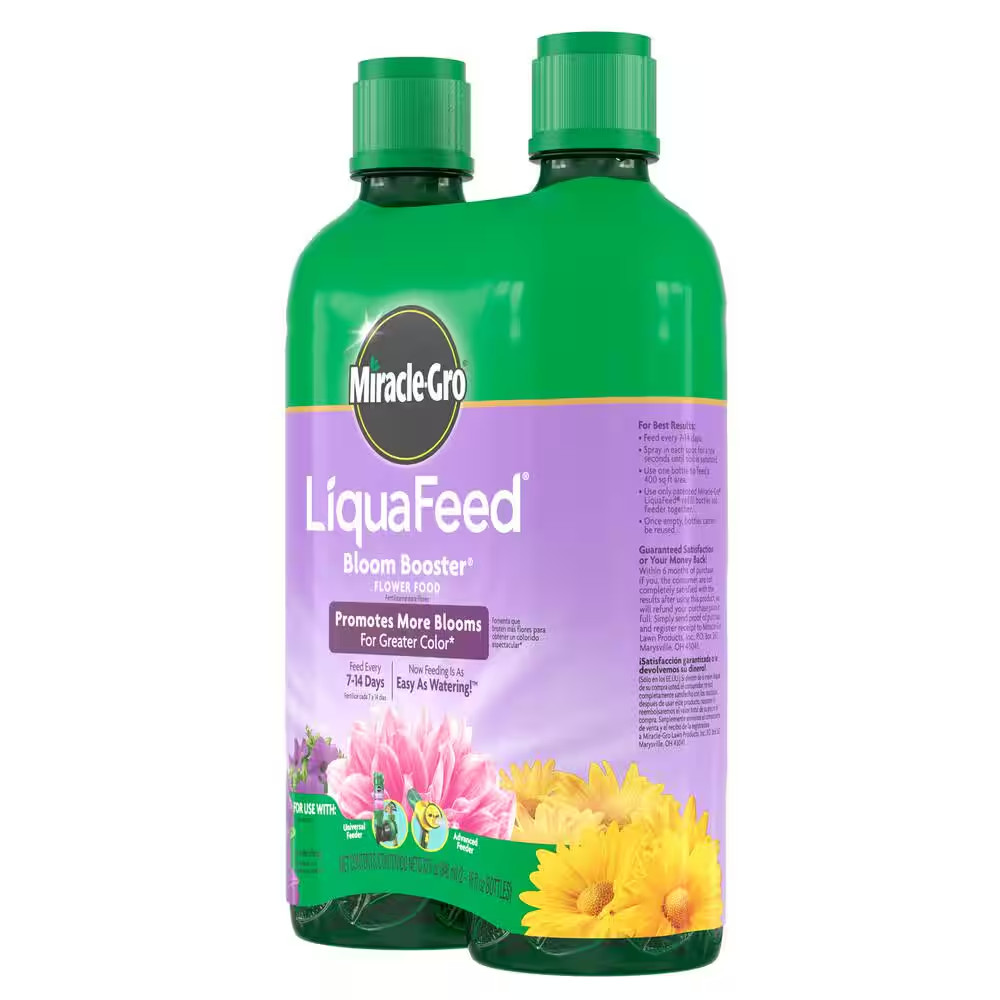 Liquafeed 16 Oz. Bloom-Booster Flower Food Refills (2-Pack)