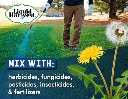 Liquid Harvest Blue Dye 32oz Spray Marker Lawn Fertilizer Indicator