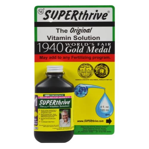 Superthrive The Original Vitamin Solution for Plants Mineral Supplement, 4 oz